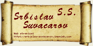 Srbislav Suvačarov vizit kartica